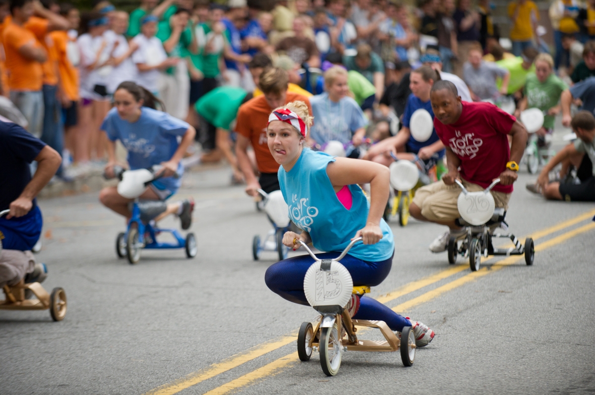 Students on Tricycles