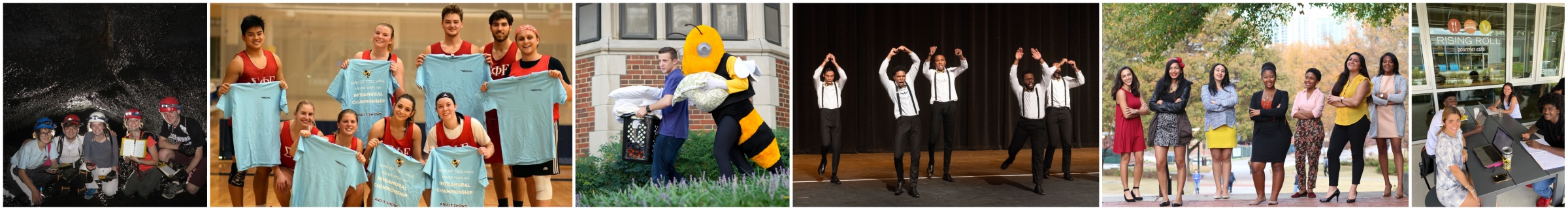 collage of student photos