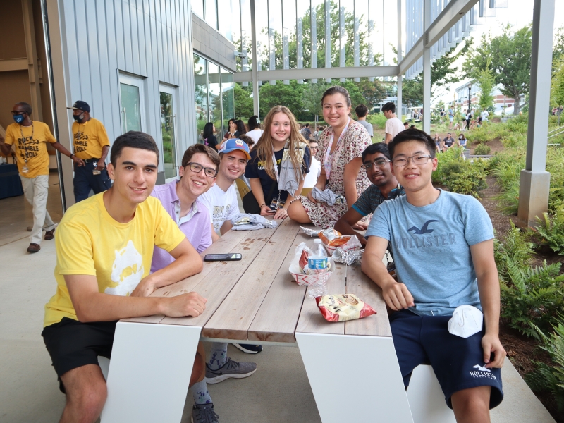 The week invites new students to connect to campus and start building their community.