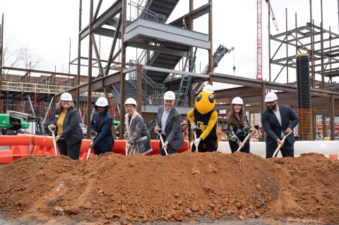 Curran Street Residence Hall Groundbreaking