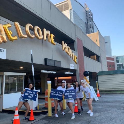 Volunteer to help the campus community at one of the many Yellow Jacket milestones. Volunteer to help the campus community at one of the many Yellow Jacket milestones.