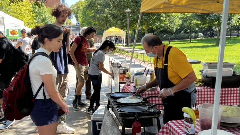 The Community Market returns to Tech Walkway.